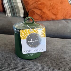 Green Bacon Grease Can